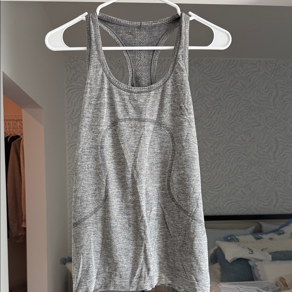Lululemon Athletica Heather Gray Tank Top